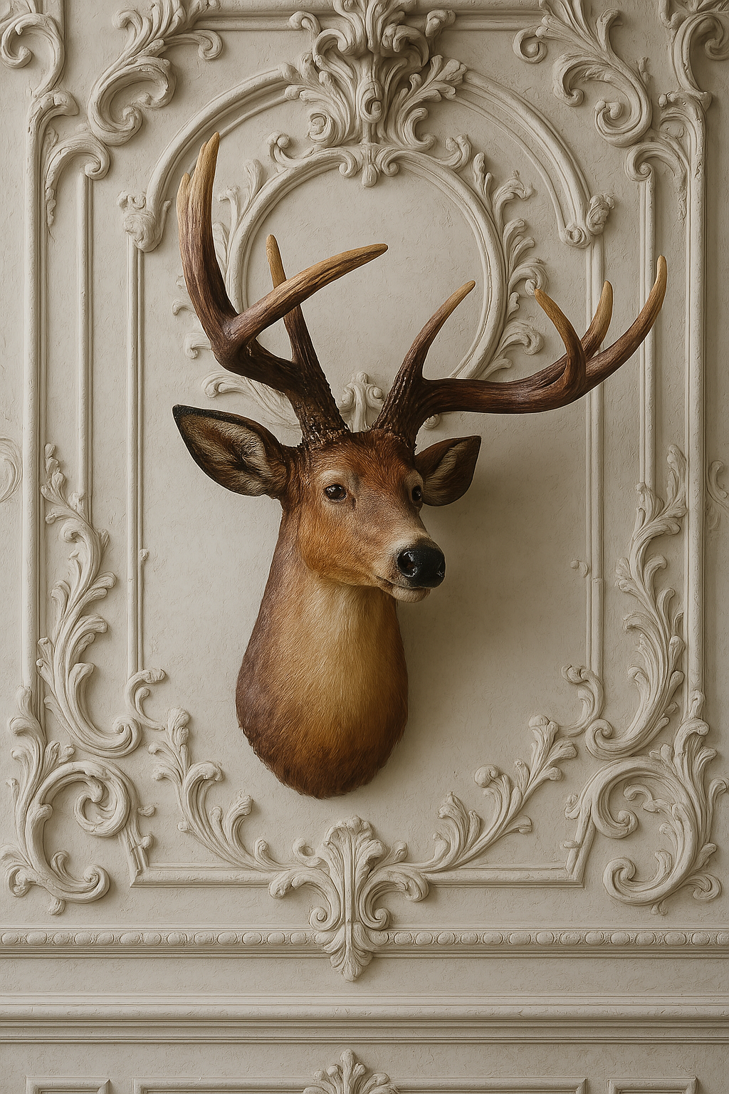 دیوارکوب سر گوزن